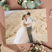 予算の書結婚道の感謝フォトカード