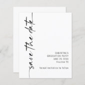 予算の書道の卒業期間保存の日付 (正面/裏面)