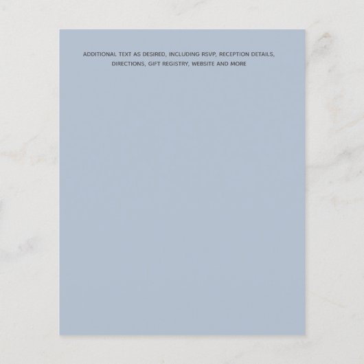 予算の最も低い結婚チラシ薄紫蝶 チラシ (裏面)