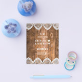 予算の最結婚低のFLYERS素朴 Lace チラシ (シングル)