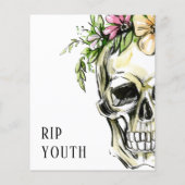 予算の死から私の20の誕生日スカル (裏面)