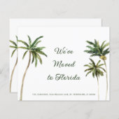 予算の熱帯性ヤシの木の動きを発表 (正面/裏面)