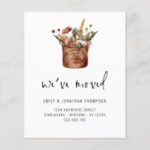 予算の秋のワイルドフラワー引っ越しましたの新しい住所 (正面)