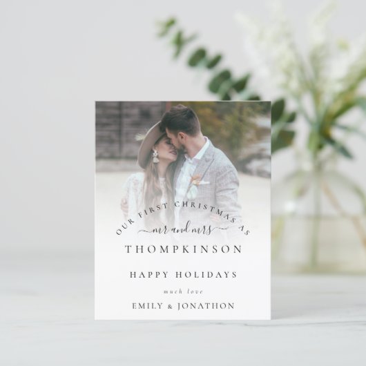 予算の第1クリスマスミセス写真付き2022年カレンダー (スタンド正面)