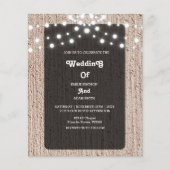 予算の素朴なストリングライトエレガント除草 (正面)