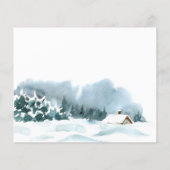 予算の結婚冬のワンダーランドは日付を保存 (裏面)