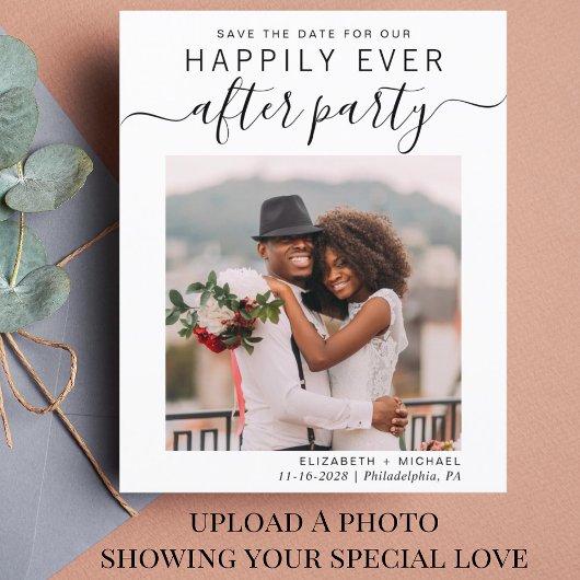 予算の結婚式のレセプションフォト日付の保存