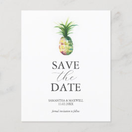 予算の結婚式は日付を保存パイナップル チラシ