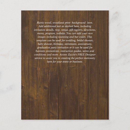 予算の結婚式招待状救日 – 緑 (裏面)