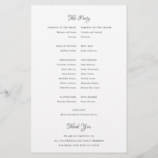 予算の結婚計画の書エレガント道 チラシ (裏面)