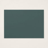 予算の結婚詳細ユーカリ・エンクロージャカード (裏面)