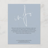 予算の結婚詳細情報ダスティブルーエンクロージャ (正面)