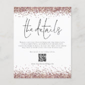 予算の結婚詳細QRコードスクリプトエンクロージャ (正面)