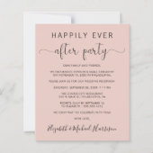 予算の結婚赤面がパーティー後ずっと幸せに (正面)