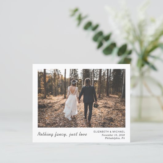 予算の落ち込み今すぐパーティー後の結婚写真 (スタンド正面)