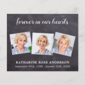 予算の葬儀サンキューカード悔やみや弔慰3写真 (正面)