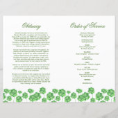 予算の葬儀令クローバープログラム (裏面)