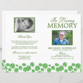 予算の葬儀令クローバープログラム (正面/裏面)