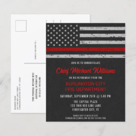 予算の薄い赤線の消防士の退職