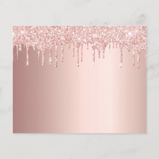 予算の誕生日バラグリッター写真の保存日付 (裏面)