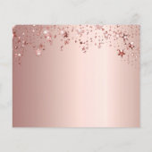 予算の誕生日バラ赤面写真の保存日付 (裏面)