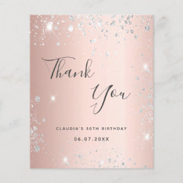 予算の誕生日バラ金ゴールドシルバー感謝していグリッターユー