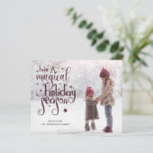 予算の追加フォトマジカルホリデーシーズンのクリスマス (スタンド正面)