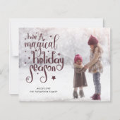 予算の追加フォトマジカルホリデーシーズンのクリスマス (正面)