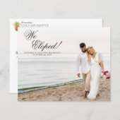 予算の駆け落ちトロピカル結婚パイナップルの写真 (正面/裏面)