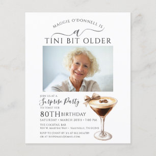 予算の驚きのパーティー80th Espresso Martini