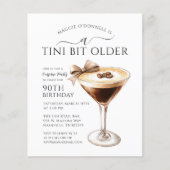 予算の驚きのパーティーTiniビット古いMartini 90th (正面)