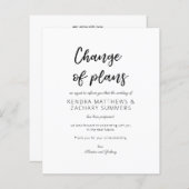 予算の黒白のプラン変更 (正面/裏面)