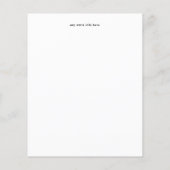 予算の黒白のプラン変更 (裏面)