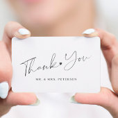 予算の黒白結婚の感謝していスクリプト ノートカード