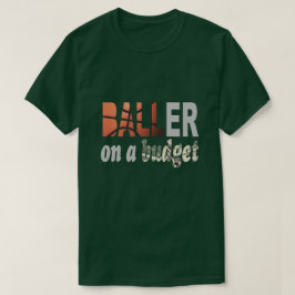 予算のTシャツに文句を言う Tシャツ