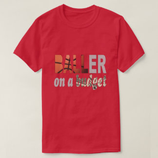 予算のTシャツに文句を言う Tシャツ