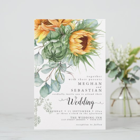 予算はあるが美しい秋のひまわり (スタンド正面)