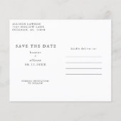 予算はがき |日付の保存 |カレンダー チラシ (裏面)