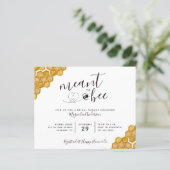 予算はブライダルシャワーへの招待を意図 (スタンド正面)