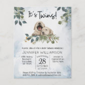 予算は双子だ！パピーウォーターカラーベビーシャワー (正面)