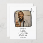 予算は少しクリスマスに自撮メリーりをしている (正面/裏面)