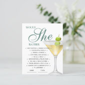 予算は彼女はむしろブライダルゲーム招待状 (スタンド正面)