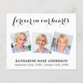 予算は永遠に私たちのハート葬儀ありがとう (正面)