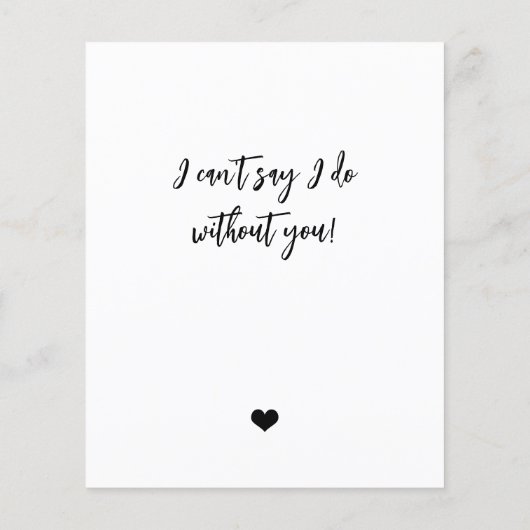 予算は私の名誉の写真提案の最重要である チラシ (裏面)