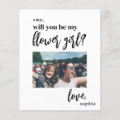 予算は私の花の女の子の写真の提案になる (正面)