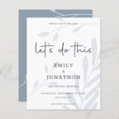 予算は、この葉の埃の青を行う日付を保存する (正面/裏面)