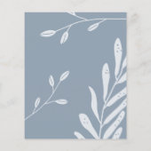 予算は、この葉の埃の青を行う日付を保存する (裏面)