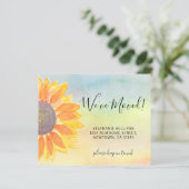 予算ひまわり移動案内カード (スタンド正面)