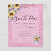 予算ひまわり紫素朴の日を保存 (正面)