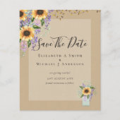 予算ひまわり紫素朴の日を保存 (正面)